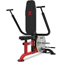 HVO Seated Dip Machine Tricep: Dip Machine Exercise for Biceps Plate Loaded Home Gym Strength Training Equipment