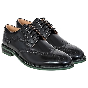 Hx London Brush-Off Leather Men Brogues Formal