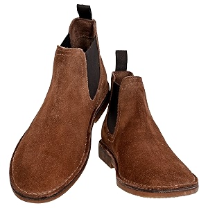 Hx London SUEDE CHELSEA BOOT FOR MEN