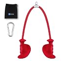 HXD-ERGO Tricep Rope with Ergonomic Handles, 36 Inch Tricep Pull Down Rope for Cable Machine, Pulley System, Triceps Rope Cable Attachment for Gym, Home
