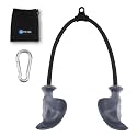 HXD-ERGO Tricep Rope with Ergonomic Handles, 36 Inch Tricep Pull Down Rope for Cable Machine, Pulley System, Triceps Rope Cable Attachment for Gym, Home