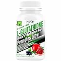 HXN Glutathione Tablets for Women | L-Glutathione Vitamin C, NAC, Hyaluronic Acid, Biotin & Collagen | Skin Health & Brightening Support | Whitening Antioxidant Supplement -90 Glutathione Tablets