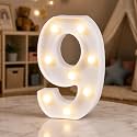 HXWEIYE Light Up Numbers 9, 8.58 Inch Battery Opearted, 8 LEDs