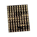 Hy-Ko Packaged Numbers &amp; Letters, DIY Address Number Stickers for Deliveries and Navigation, Self-Adhesive House Decals for Siding, Door, Mailboxes