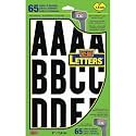 Hy-Ko Packaged Numbers &amp; Letters, DIY Address Number Stickers for Deliveries and Navigation, Self-Adhesive House Decals for Siding, Door, Mailboxes