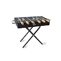 Hy-tec (Device) HYBB - Gourmet Charcoal Grill Barbeque with 6 Skewers (Stellar Black)