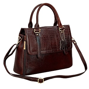 hyatt leather accessories natural leather top-handle satchel tote ladies handbags amp shoulder sling bags for women office branded stylish latest size-l-12 x h-105 x w- 55 inches black