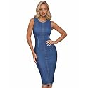 Hybrid amp Company Women39s Sleeveless Denim Dress