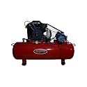 HYCO 3 HP Belt Driven Lubricated Air Compressor with Single Phase CROMPTON Motor, 220L Tank Capacity, 100% Copper Winding