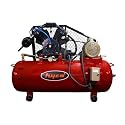 HYCO 5HP Belt Driven Lubricated Air Compressor with Three Phase CROMPTON Motor, 260L Tank Capacity, 100% Copper Winding