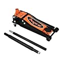 HYCO PRO Double Piston Hydraulic Trolley Jack 4 Ton, Heavy Duty, Low Floor Cars, Aluminum Chassis, Overload Protection Bypass Valve, Dual Pistons for Faster Rising Action 85-510mm, Taiwan Made