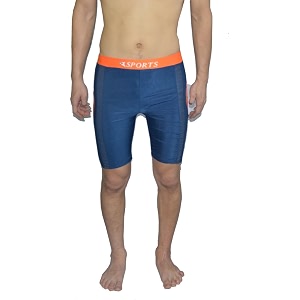 Hydra Blue Swimming Trunks for Men