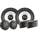 Hydra HX-165CS 6.5 Inch Component Car Speaker Set, 1500 Watt Peak Power, Hi-Res Audio, with Tweeters, Woofers and Crossovers