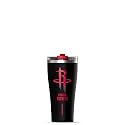 Hydrapeak NBA Officially Licensed Houston Rockets Roamer 30oz Vacuum Insulated Stainless Steel Tumbler with 2-in-1 Flip & Straw Lid, Spill-Proof, Cup Holder Friendly Design