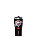 Hydrapeak NBA Officially Licensed Oklahoma City Thunder Roamer 30oz Vacuum Insulated Stainless Steel Tumbler with 2-in-1 Flip &amp; Straw Lid, Spill-Proof, Cup Holder Friendly Design