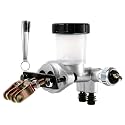 Hydraulic Brake Master Cylinder Compatible with Go Kart Buggy Sunl BMS Kandi Roketa Kazuma Kinroad TaoTao Twister ATV 90cc 110cc 125cc 150cc 200cc 250cc Engine