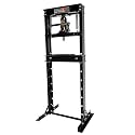 Hydraulic Press, 12 Ton H-Frame Garage Floor Adjustable Shop Press With Stamping Plates To Bend, Straighten, Or Press Parts, Install Bearings &amp; U-Joints