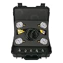 Hydraulic Pressure Test Kit w/ 4 Gauges &amp; 12 Coupling, Excavator Pressure Gauge Testing Tester Coupling Set