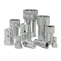 HYDRAULIC QUICK RELEASE COUPLING - ISO 7241 A WITH BSP THREADS (Set containing Socket & Plug)