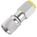 Hydraulic Test Fittings Hydraulic Adapter Test Port,Testing Coupling Adapter,G1/4 to M16*2 Thread Pressure Test Point Testing Coupling Adapter for Hydraulic System