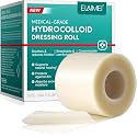Hydrocolloid Dressings 5cm x 360 cm,Hydrocolloid Dressing Roll for Wound Care, Supports Natural Healing, Ultra Absorbent, Reduces Friction, Breathable, Home Essential 3.6m