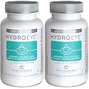 HydroEye Dry Eye Supplement, Clinically Tested, GLA and Omega3s - Pack of 2