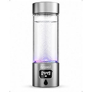 Hydrogen Water Bottle Generator Gold