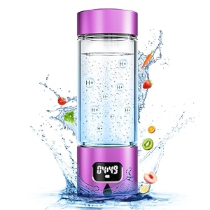 Hydrogen Water Bottle - Portable Rechargeable LED
