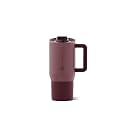 HydroJug Coffee Traveler 20oz Ceramic-Lined Mug with Handle, Canyon Rose