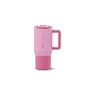 HydroJug Coffee Traveler 20oz Ceramic-Lined Mug with Handle, Petal