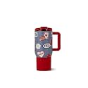 HydroJug Coffee Traveler 20oz Ceramic-Lined Mug with Handle, American Honey