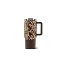 HydroJug Coffee Traveler 20oz Ceramic-Lined Mug with Handle, Woodland