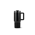 HydroJug Coffee Traveler 20oz Ceramic-Lined Mug with Handle, Black