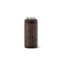 HydroJug Slim Can Cooler 12 oz, Stainless Steel Can Holder, Brown Leopard