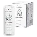 Hydrology Zodiac Water - Aquarius Blackberry Mint - Organically Flavored Social Sparkling Water with unique Vitamins and Minerals tailored to the Aquarius Zodiac Sign, Astrology Drink for Birthday Gift (4-Pack, Aquarius - Bla