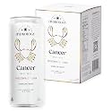 Hydrology Zodiac Water - Cancer Passionfruit Guava - Organically Flavored Social Sparkling Water with unique Vitamins and Minerals tailored to the Cancer Zodiac Sign, Astrology Drink for Birthday Gift (4-Pack, Cancer - Passio