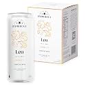 Hydrology Zodiac Water - Leo Limoncello - Organically Flavored Social Sparkling Water with unique Vitamins and Minerals tailored to the Leo Zodiac Sign, Astrology Drink for Birthday Gift (4-Pack, Leo - Limoncello)