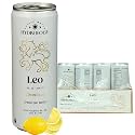 Hydrology Zodiac Water - Leo Limoncello - Organically Flavored Social Sparkling Water with unique Vitamins and Minerals tailored to the Leo Zodiac Sign, Astrology Drink for Birthday Gift (12-Pack, Leo - Limoncello)