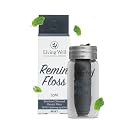 Hydroxyapatite Infused Bamboo Charcoal Mint Dental Floss