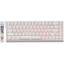Hyekit x FGG MADLIONS MAD 68 HE RGB 60% Wired Magnetic Switch Gaming Keyboard with Adjustable Actuation, 8000 Hz Polling Rate, Rapid Trigger Mode, Hall Effect Switches, for PC/Mac, White