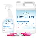 Hygea Natural Lice Kit | Spray Refill &amp; Comb with Magnifier