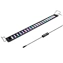 hygger 20W Full Spectrum Aquarium LED Light with 10 Levels Brightness, White Blue Red Green LEDs,6H8H12H Timer,RGB Light for 24~32IN Freshwater Fish Tank, Aquatic Plants Tropical Ornamental Fish