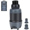 hygger 24V DC Aquarium Water Pump, 660GPH 30W 9.8FT Submersible Pump With Controller, Water Fountain Pump with 3 Nozzles for Fish Tank, Pond, Aquarium, Statuary, Hydroponics
