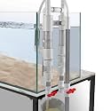 hygger Aquarium Fish Waste Collector, Aquarium Filter Accessory, External Hanging DIY Aquarium Overflow Pipe Filter with Fish Impurity Separator Collection Box, Fish Tank Siphon Filtration System