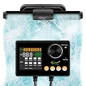 hygger Intelligent Wave Maker for Aquarium, Saltwater Freshwater Circulation Pump Adjustable 6 Waves/Night/Feed/Wireless Connection Mode, Magnetic Holder Display Controller Memory Function (25W)