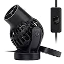 hygger Wave Maker with Controller for Feeding, 1320 GPH Ultra-Silence Aquarium Powerhead with Strong Magnet Suction Base for Freshwater or Saltwater Fish Tank, 360° Rotating Aquarium Wavemaker