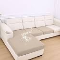 hyha Waterproof Couch Cushion Covers for Pets, Non Slip Sofa Seat Cover