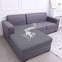 hyha Waterproof Sectional Couch Covers, Non Slip Sofa Cushion Covers