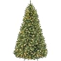 Hykolity 6 ft Prelit Artificial Christmas Tree with 250 Warm White LEDs
