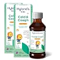 Hyland's Kids Cold and Cough, Daytime Grape Flavor Cough Syrup Medicine for Kids Ages 2 and up, Decongestant, Sore Throat Relief, Natural Treatment for Common Cold Symptoms, 4 Fl Oz (Pack of 2)